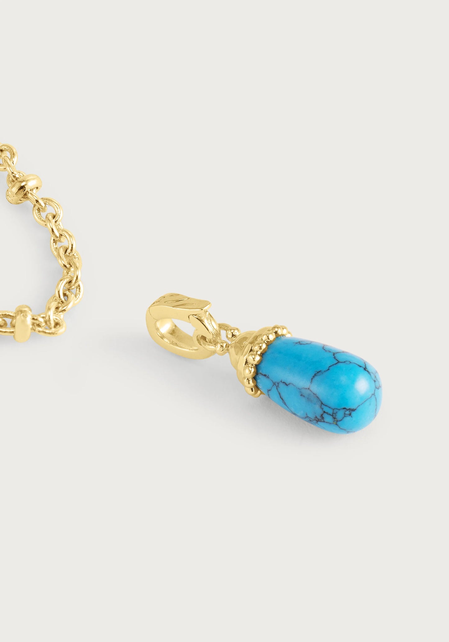 Milos Stone Drop Charm