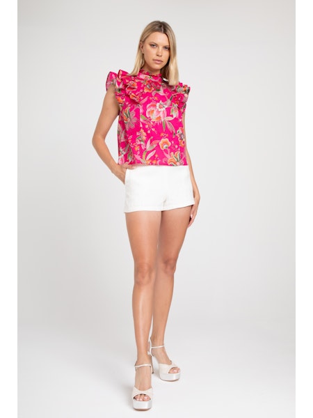 Renata Top - Berry Multi
