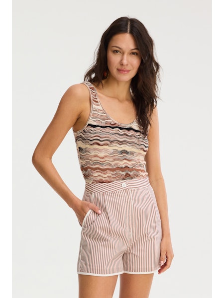 BIANCA TANK in Terracotta