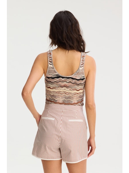 BIANCA TANK in Terracotta