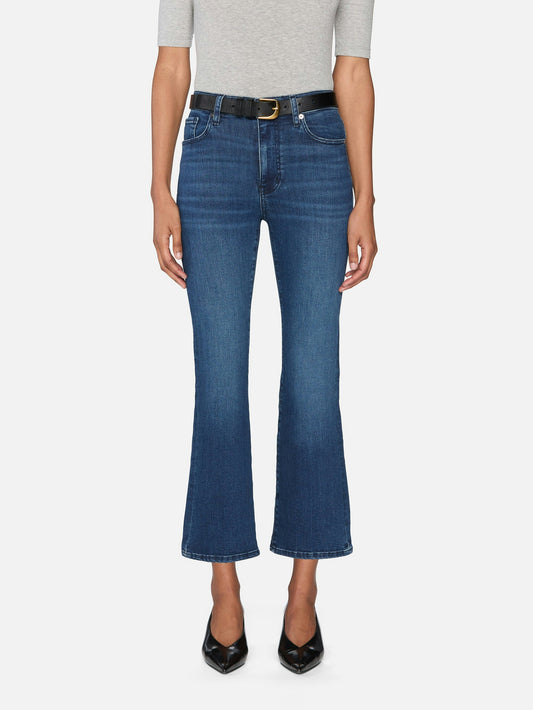 The Reboot Crop SUPER STRETCH DENIM | HIGH RISE BOOT | CROP LENGTH in Keepsake