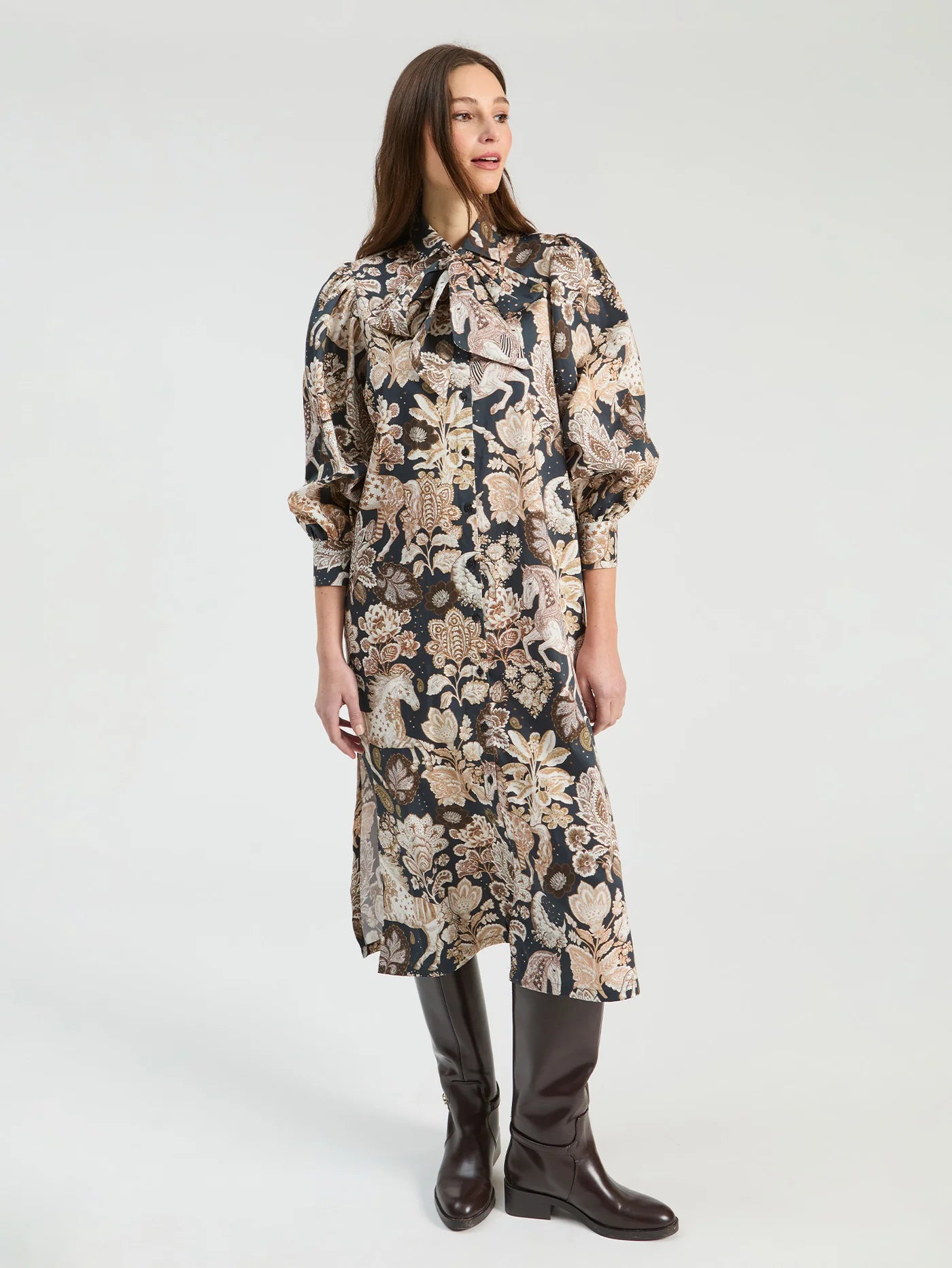 Horses Midi Dress