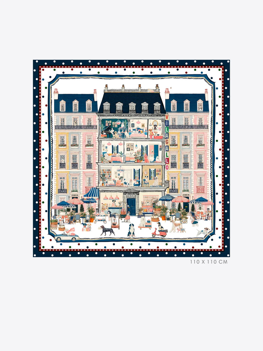 Hotel Silk Scarf