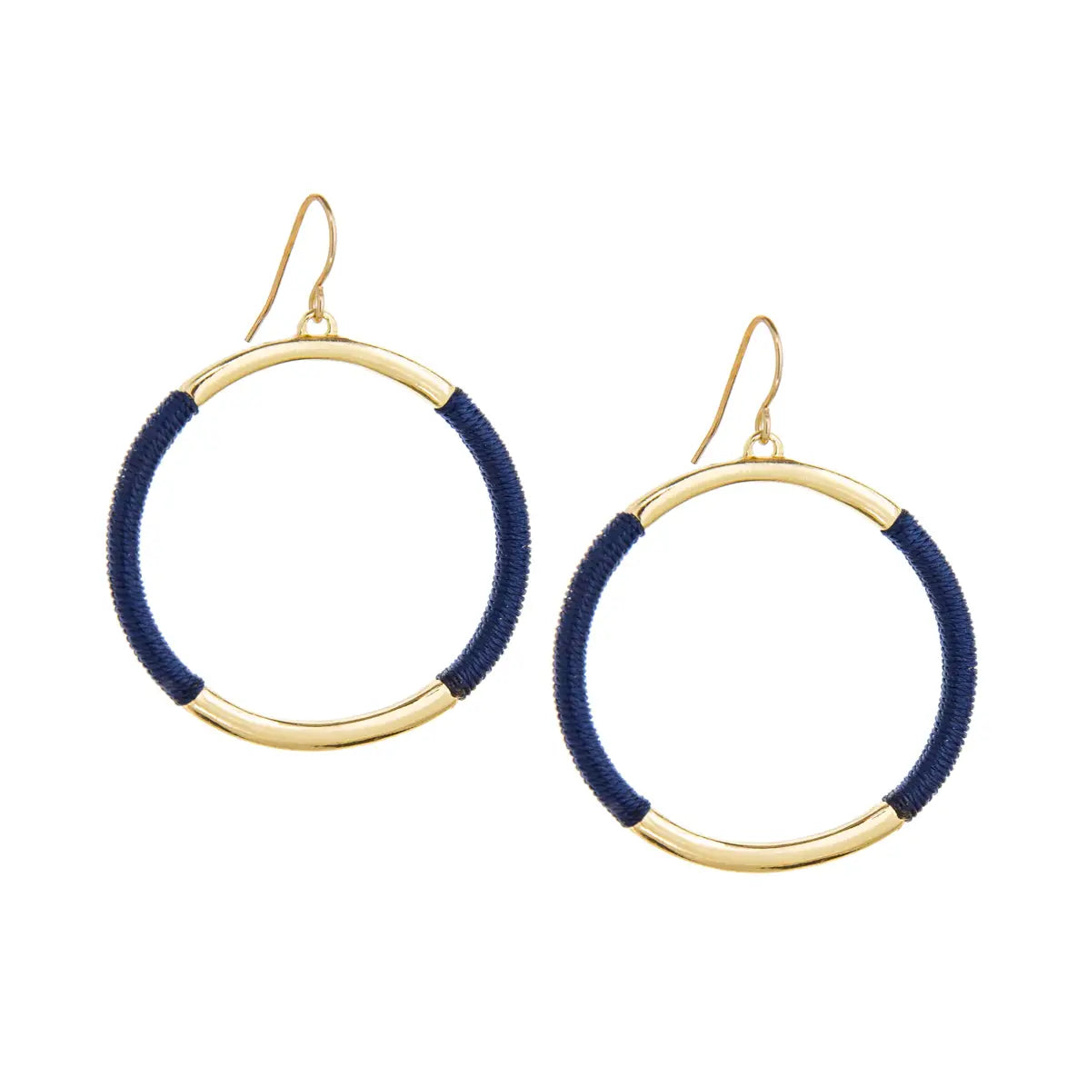 Threaded Fish Hook Earring