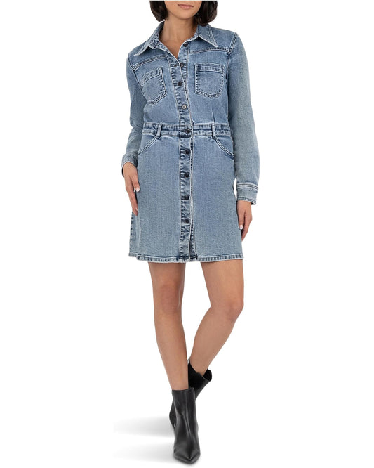 Arlington Button Front Dress