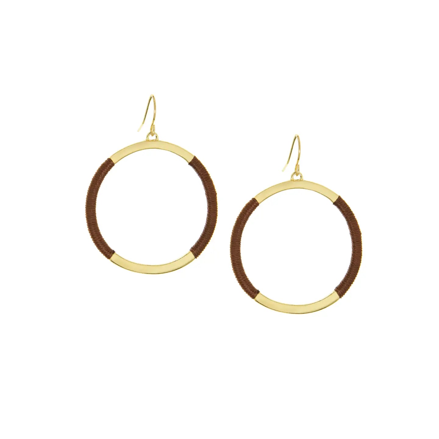 Threaded Fish Hook Earring