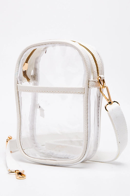 Clear Crossbody Stadium Bag