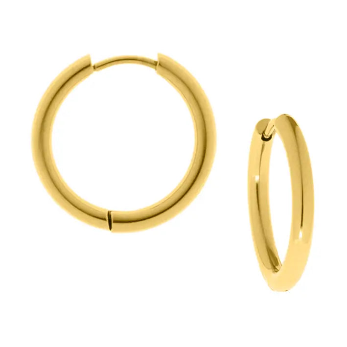 Medium Thin Stainless Hoop