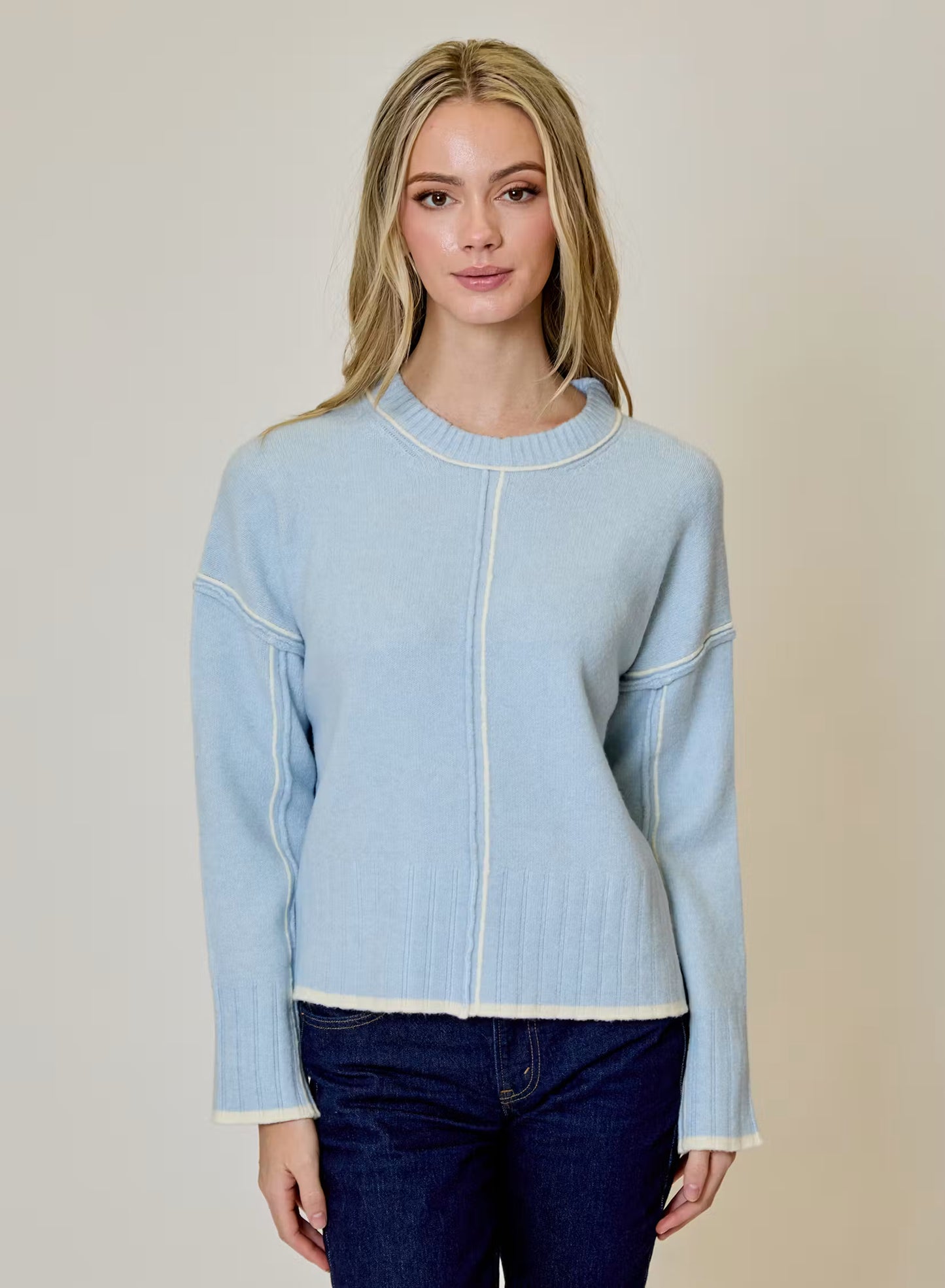LS CREW NECK SWEATER