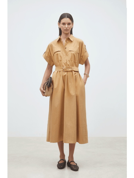 Cristal Dress - Camel