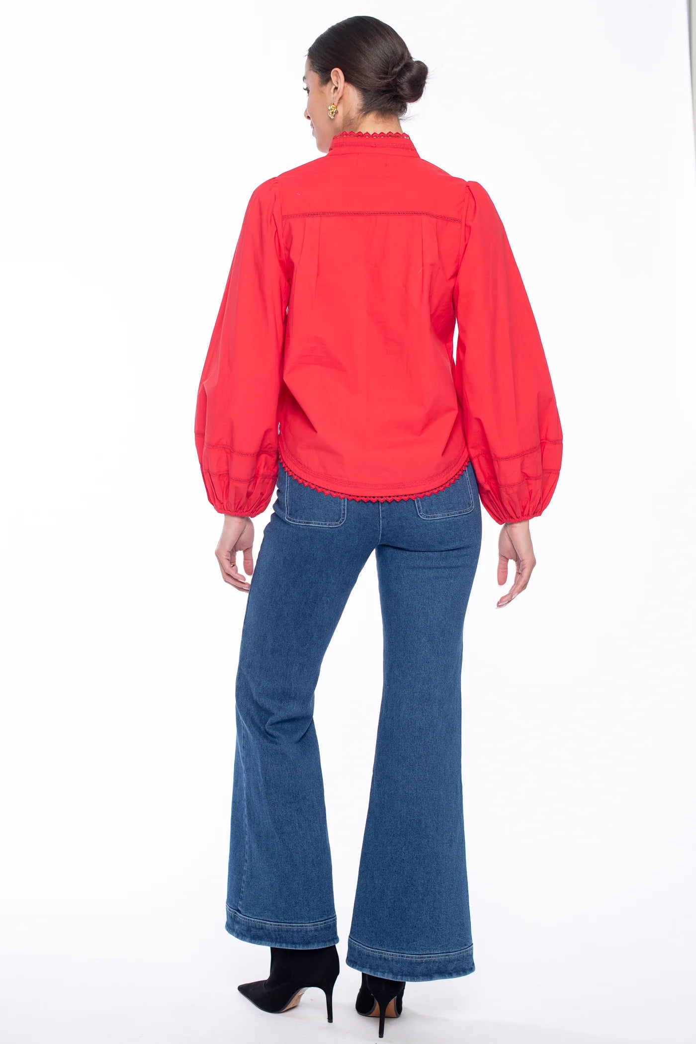 Katie Top in Red Apple