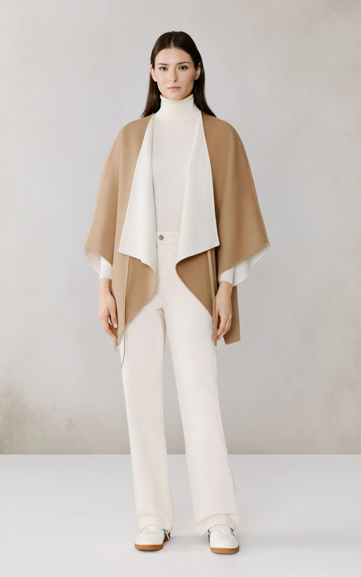 GENEVA Double Face Wool Cape