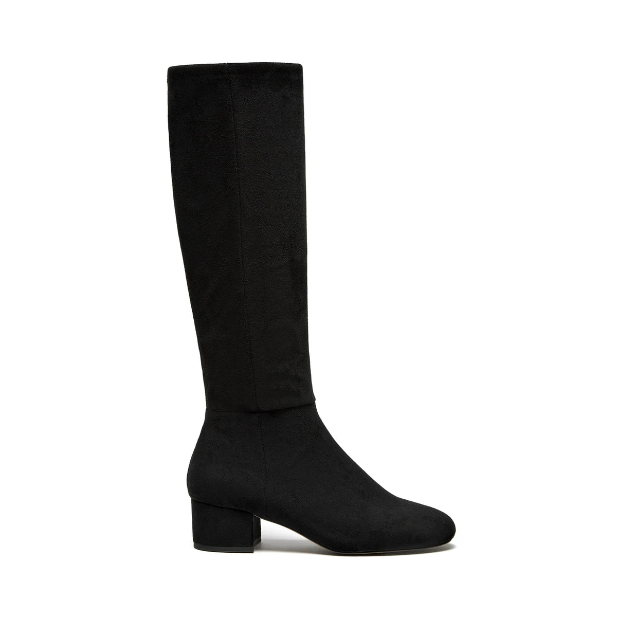 Gold Tall Stretch Microsuede Boot