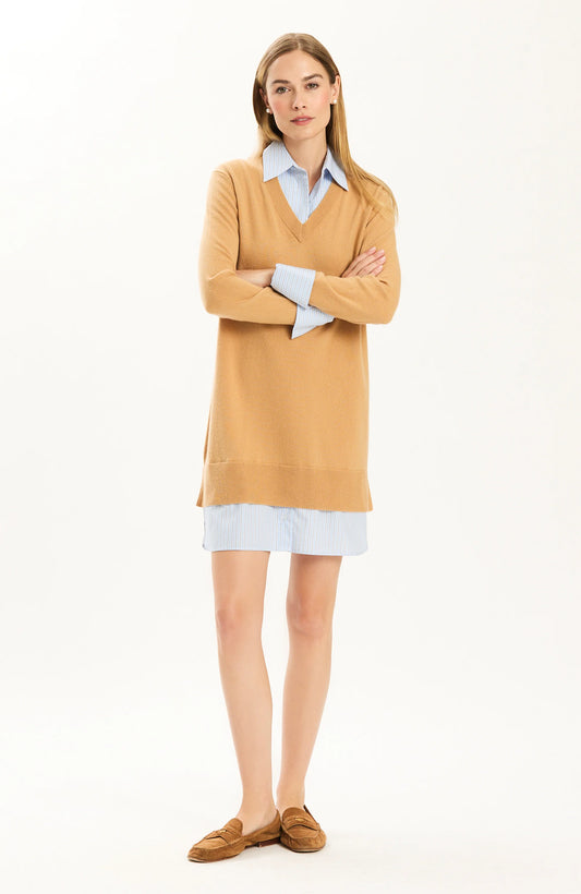Logan Cashmere Top and Sweater Combo