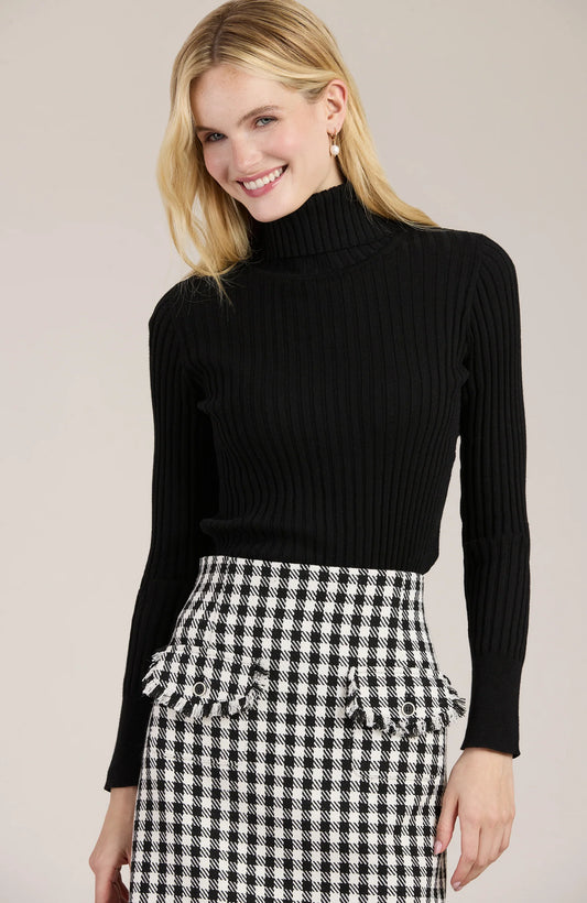 Cotton Cashmere Turtleneck