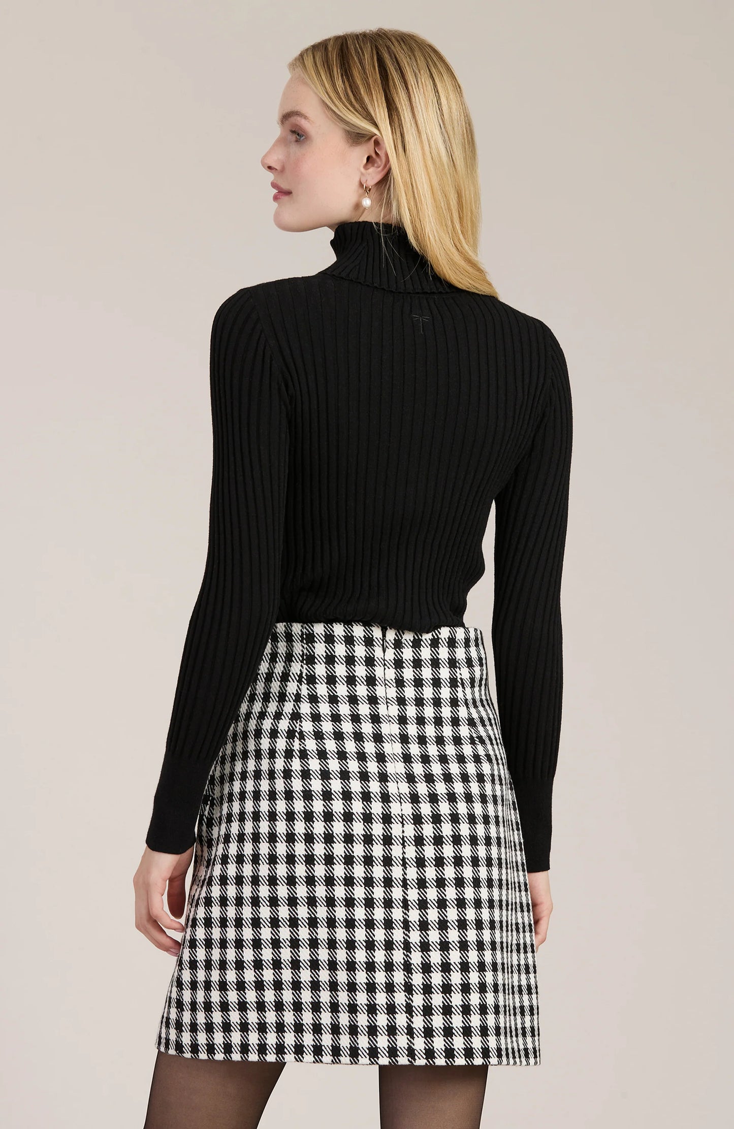 Cotton Cashmere Turtleneck