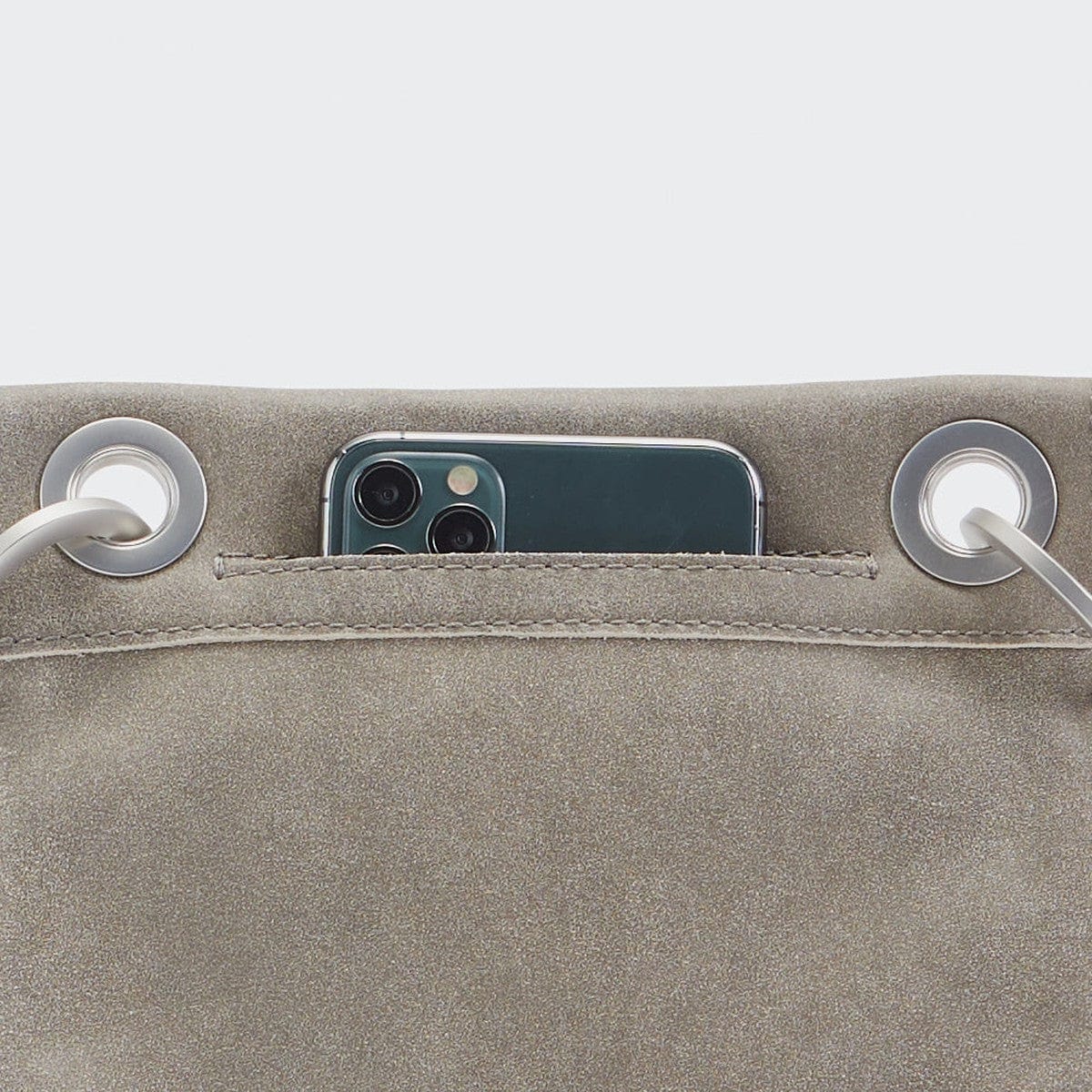 Hammit Tony Small Crossbody in Pewter