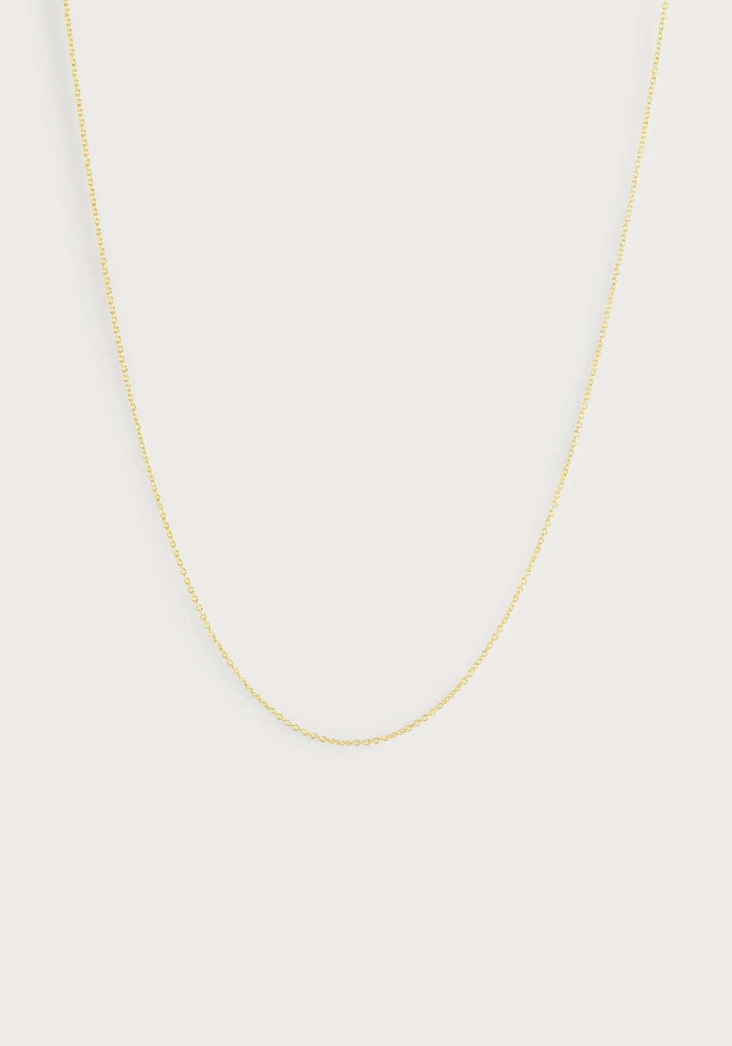 Simple Chain Necklace, Gold