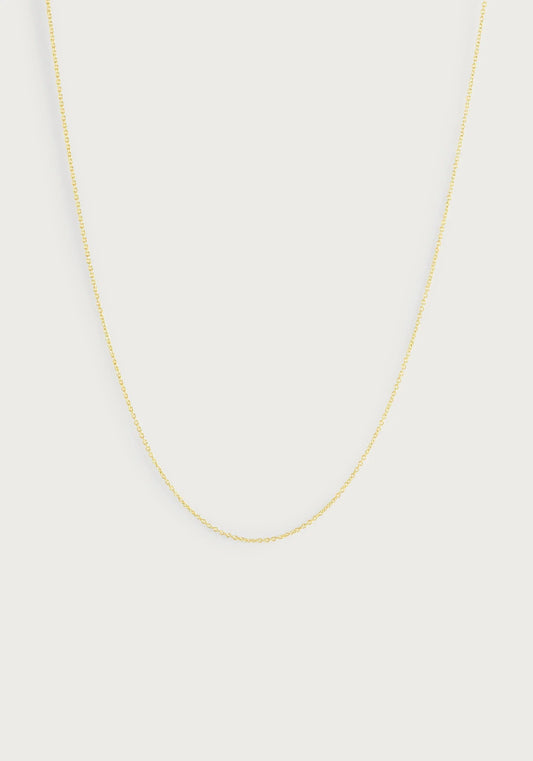 Simple Chain Necklace, Gold