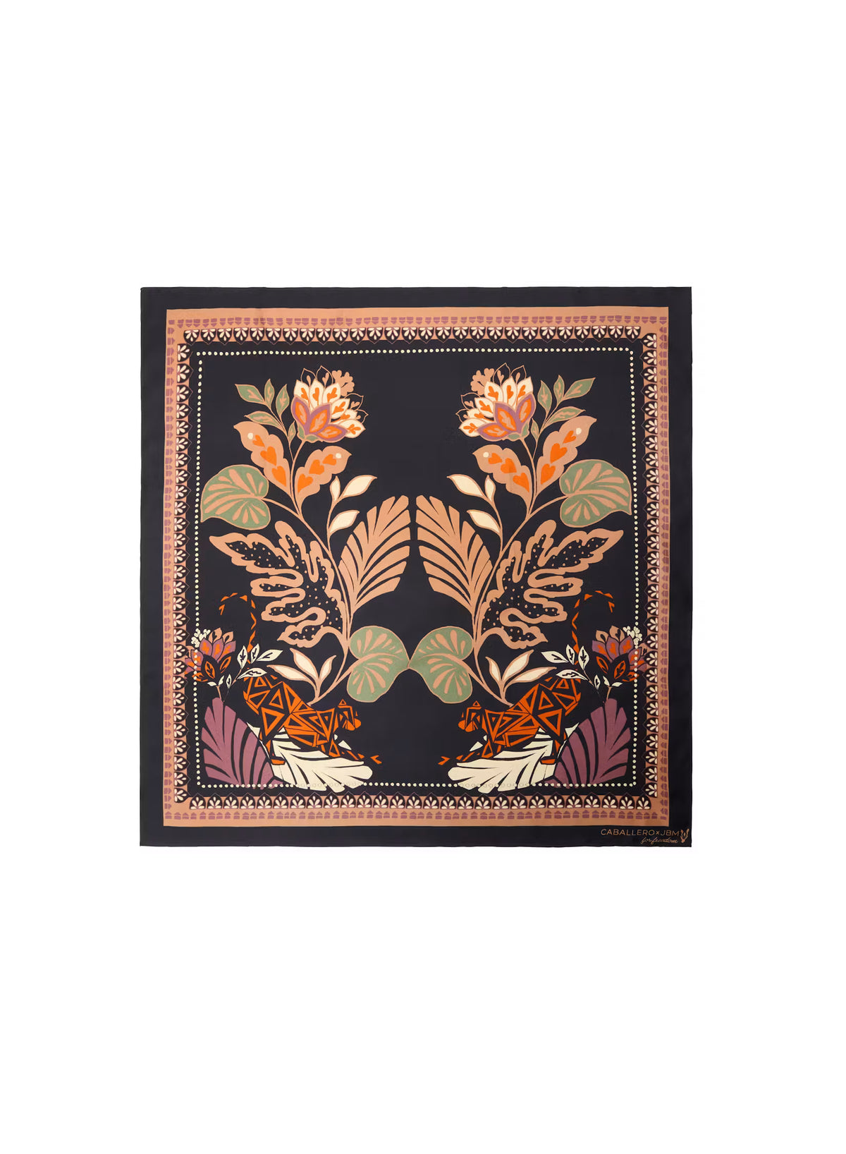 Renee Scarf in Crouching Cheetah