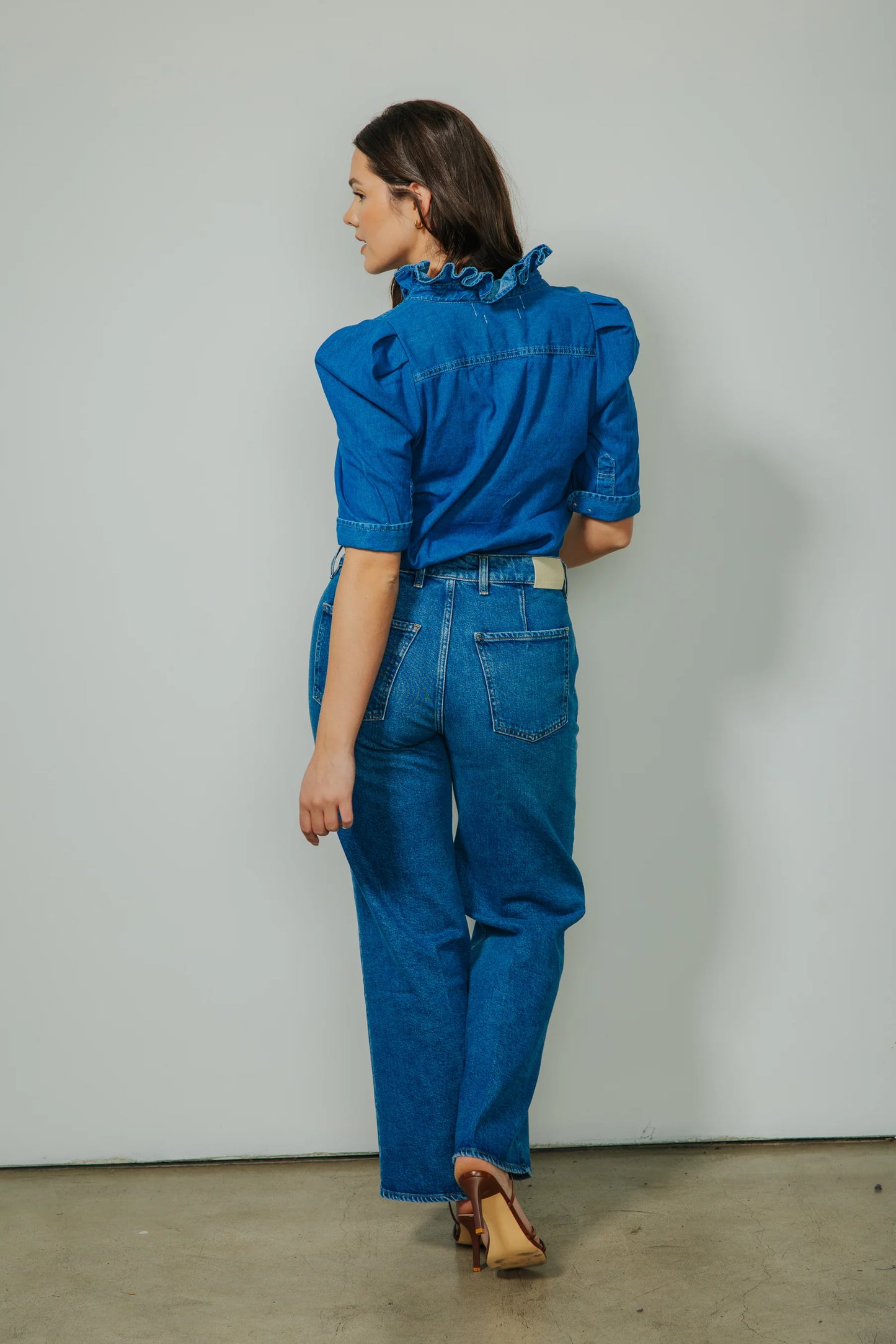 Bontina Denim Blouse