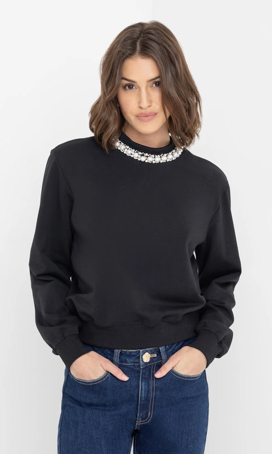 Jill Embellished Sweatshirt