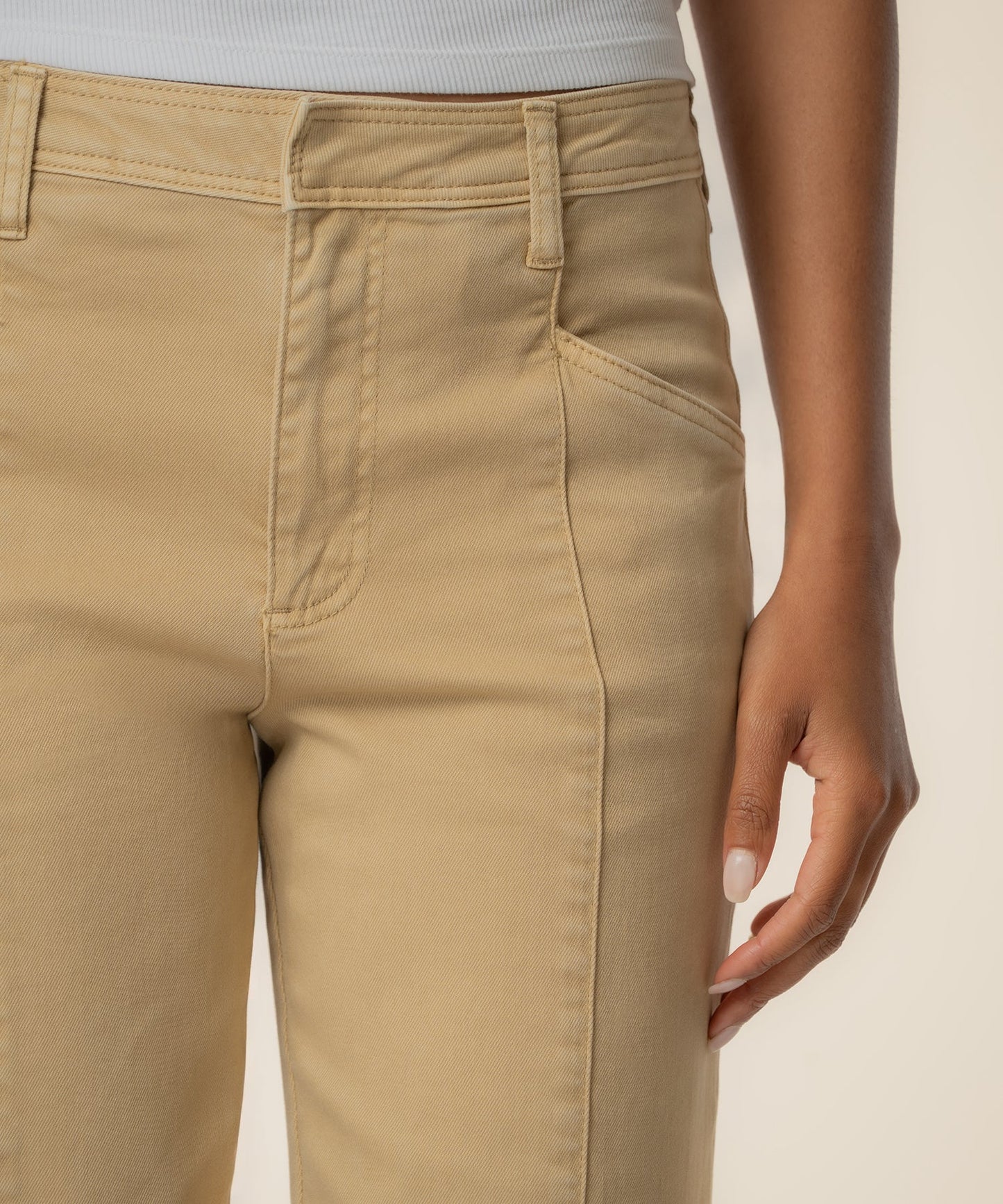 Camry High Rise Crop Pant