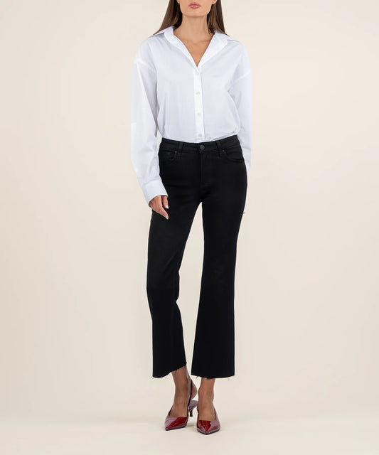 Kelsey Mid Rise Flare Jean