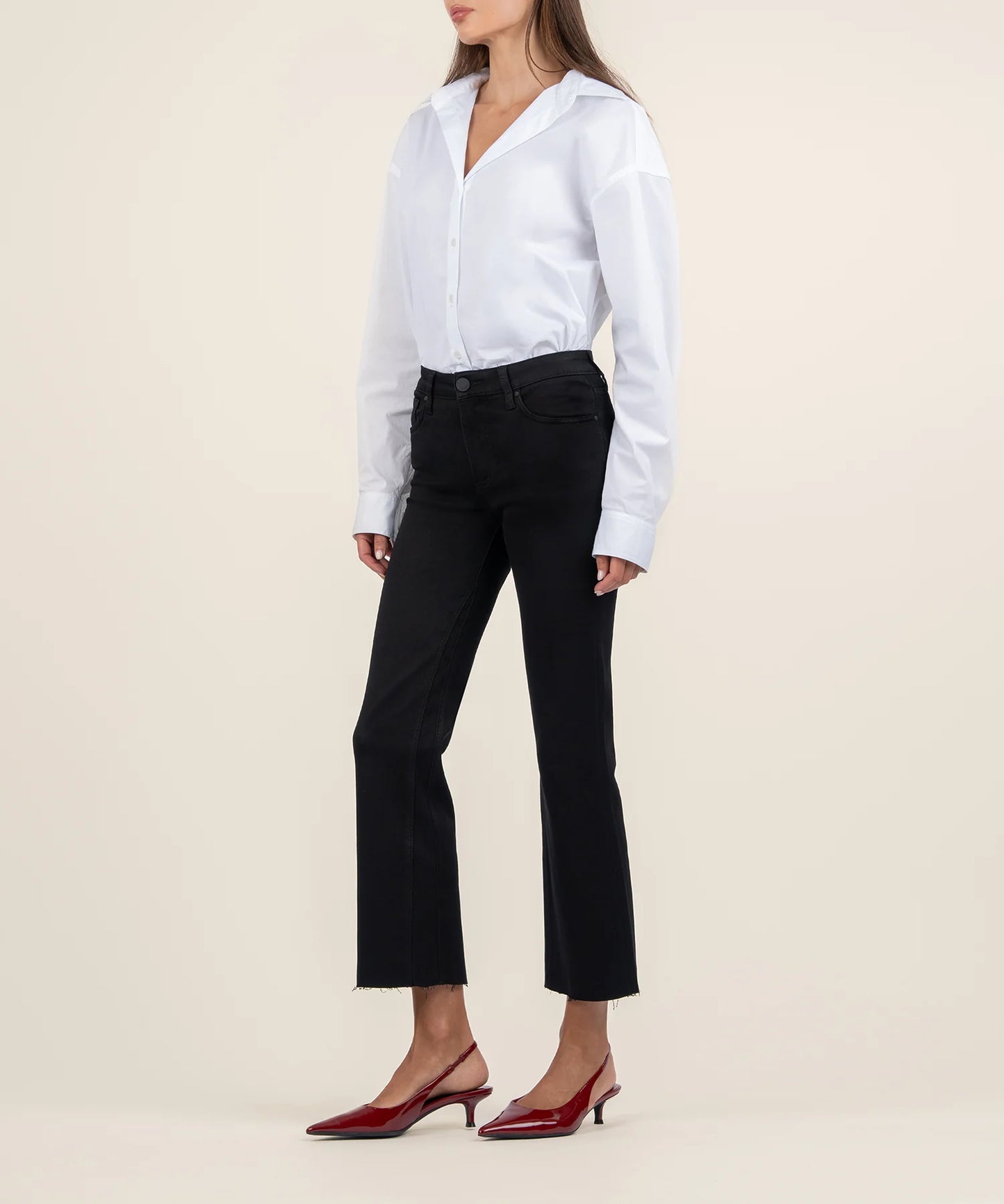 Kelsey Mid Rise Flare Jean