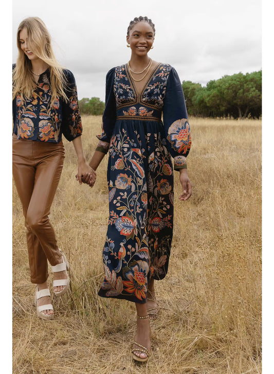 PERLE DRESS IN BUSH PARADISE