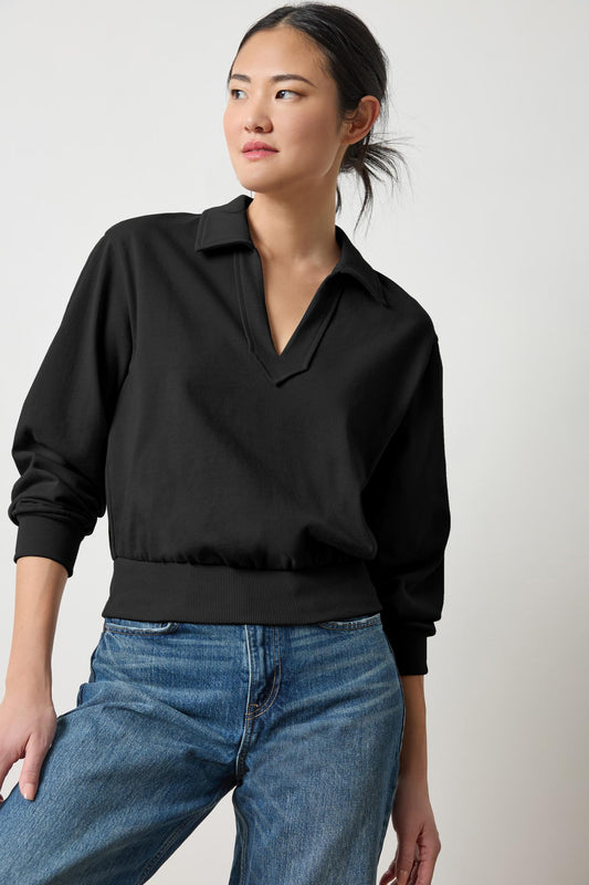 Drop Shoulder Polo