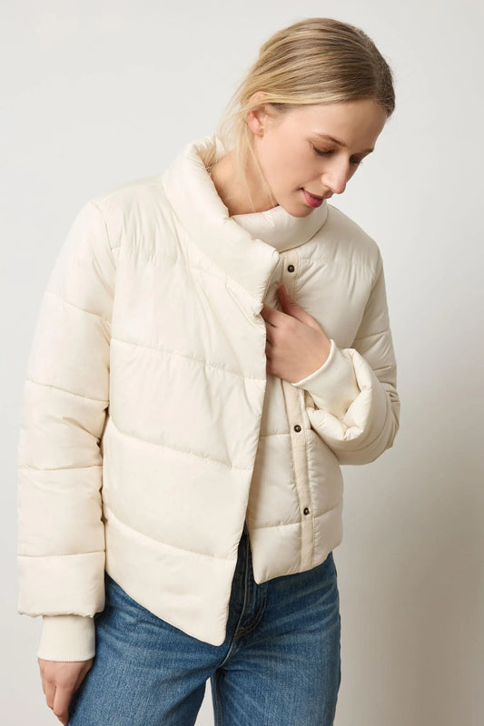 KNIT CUFF JACKET