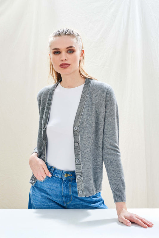 Velvet Little Cardigan