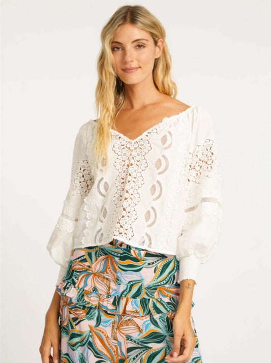 SYBILLE IVORY TOP
