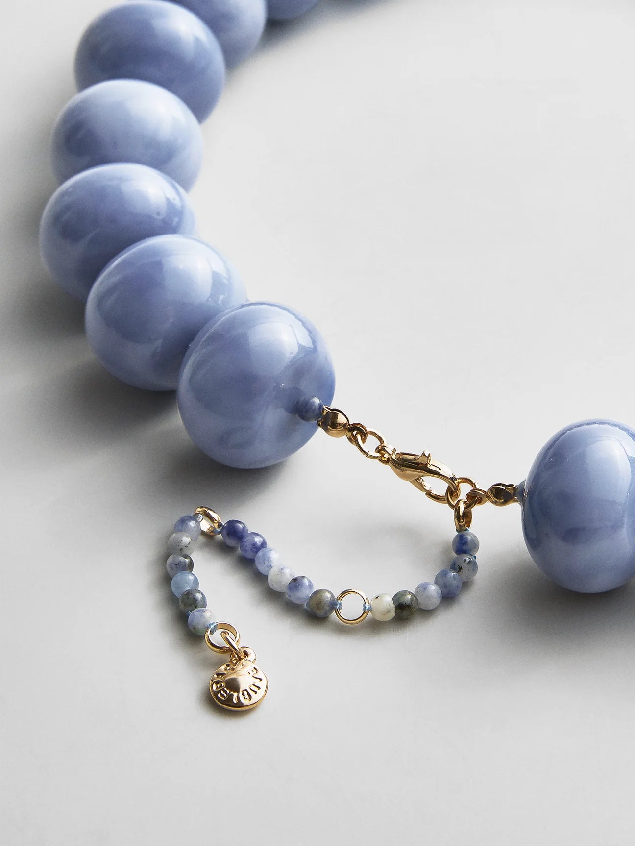 Joan Semi-Precious Necklace - Blue Sodalite