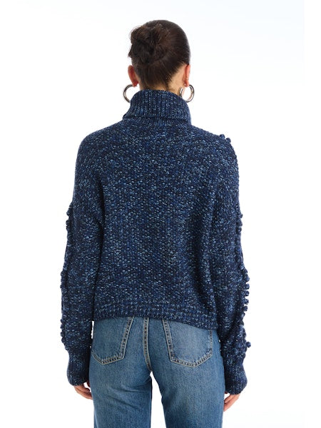 DAPHNE SWEATER -  MIDNIGHT SPACE DYE