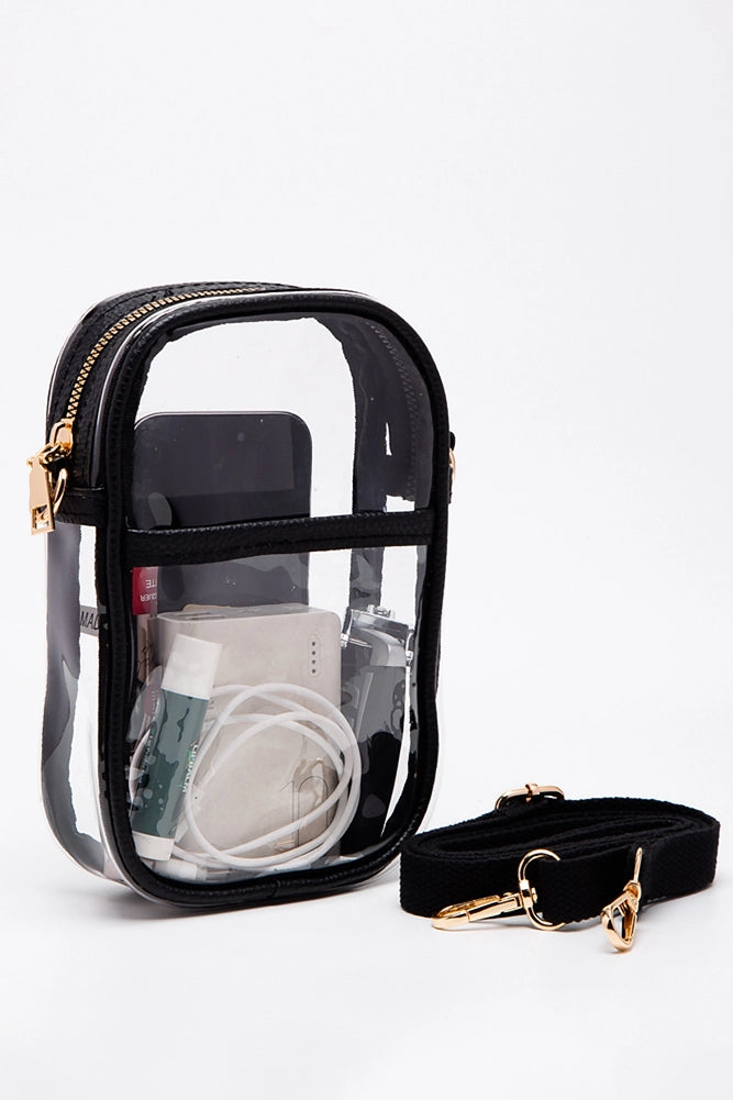 Clear Crossbody Stadium Bag