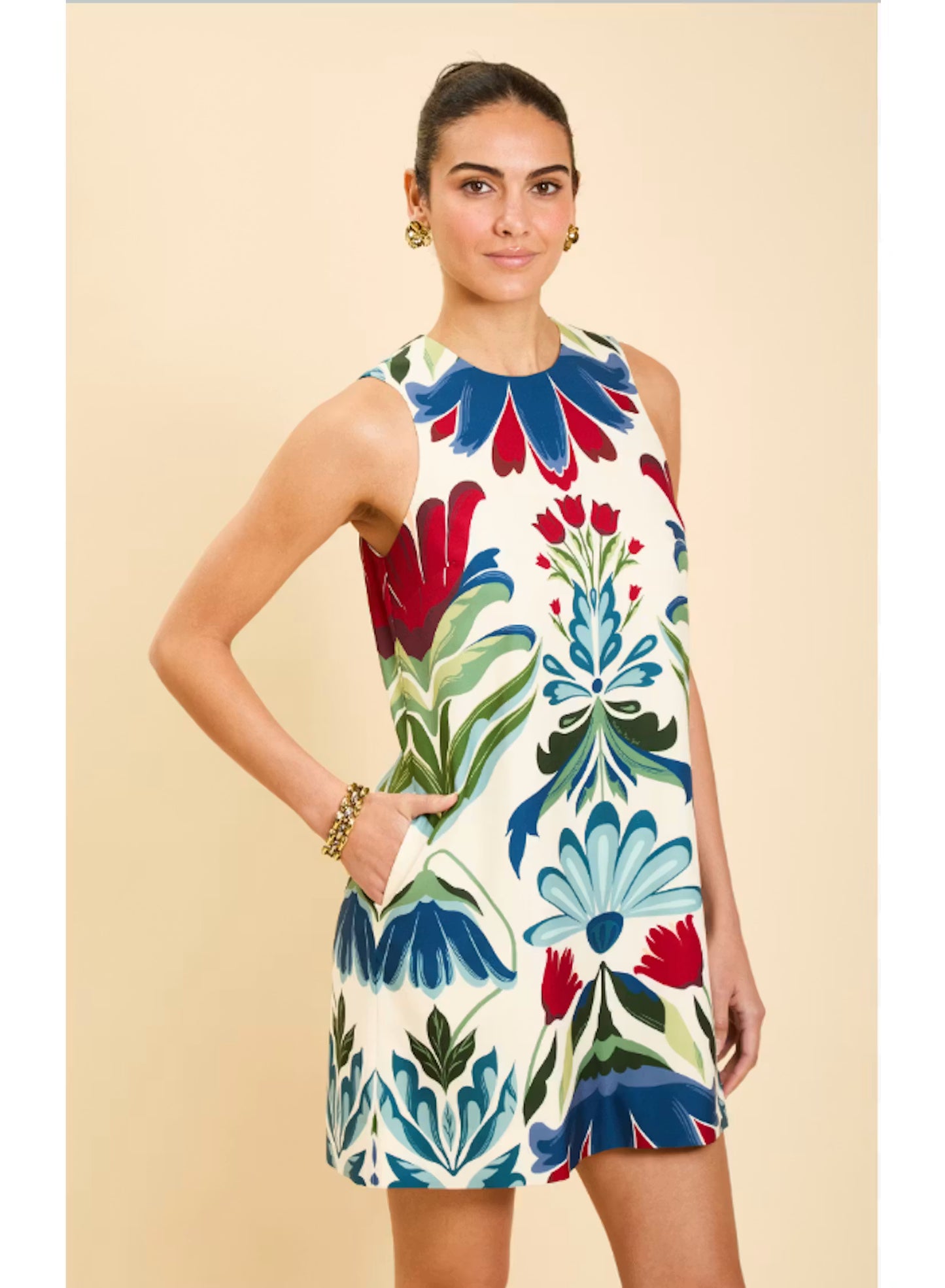 FIONA SHIFT MINI DRESS