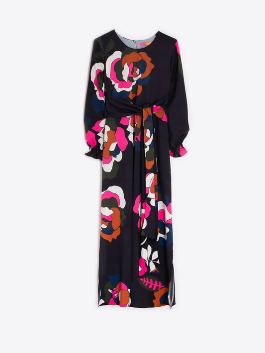 Augustina Floral Tie Front Dress