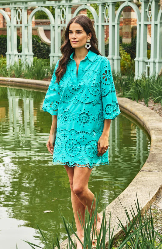 Penny Eyelet Tunic Dress