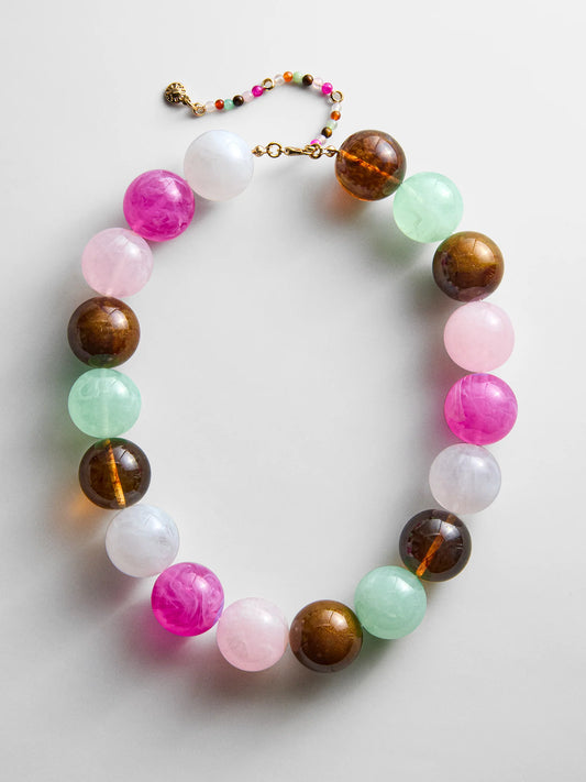 Jane Beaded Necklace - Multi