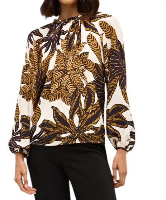 The Piper Blouse in Agave