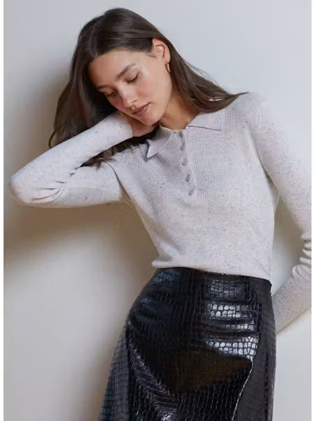 Ribbed Polo
