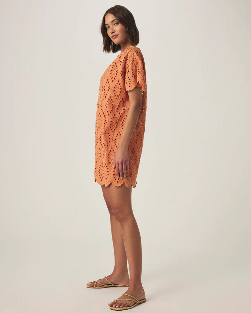 Sandro Eyelet Dress