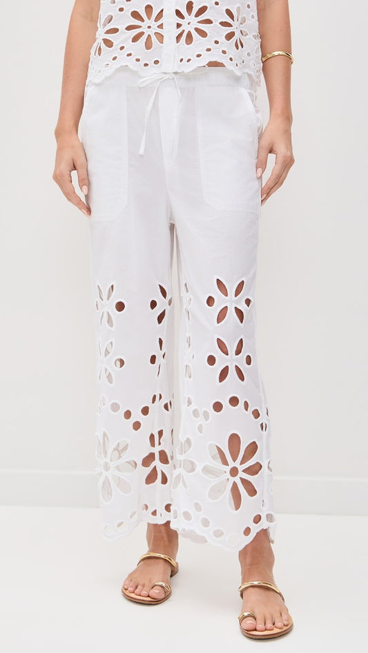 Emma Eyelet Pant