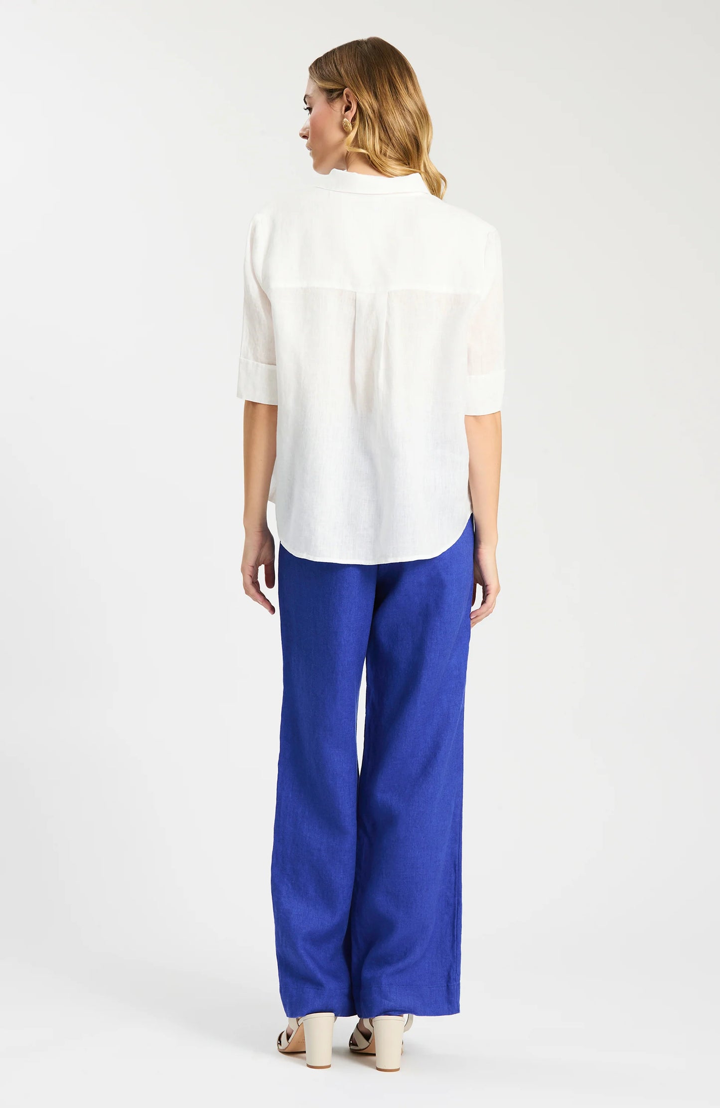 Tommy Linen Shirt - White
