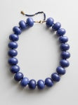 Joan Semi-precious Necklace - Navy