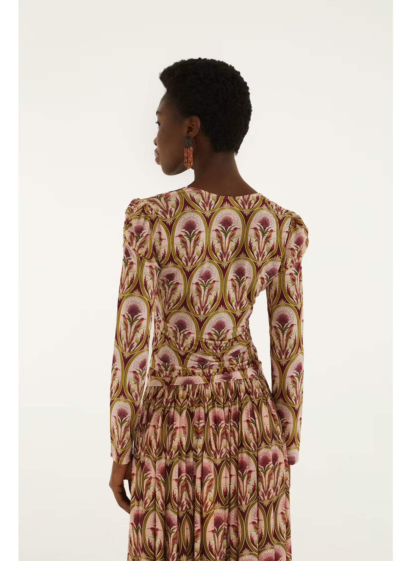 Garden Medal Jersey Long Sleeve Top