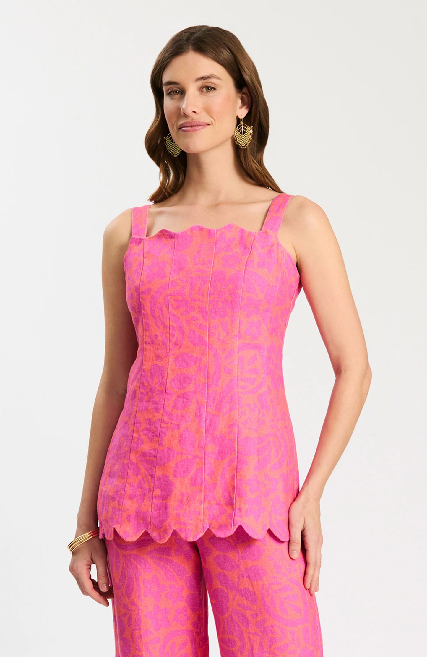 Vanessa Scalloped Top